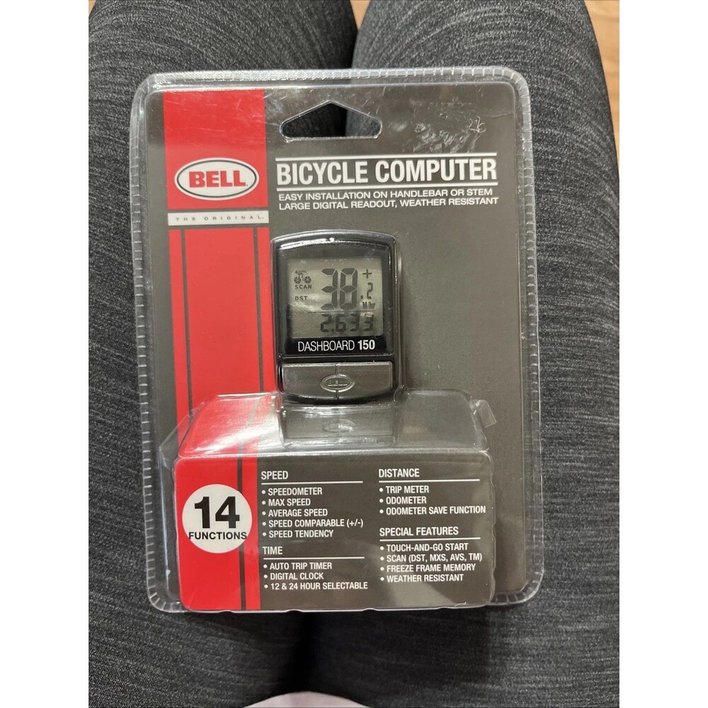Bell Dashboard 150 Bicycle Computer Speedometer Trip Timer 14 Functions *NEW*